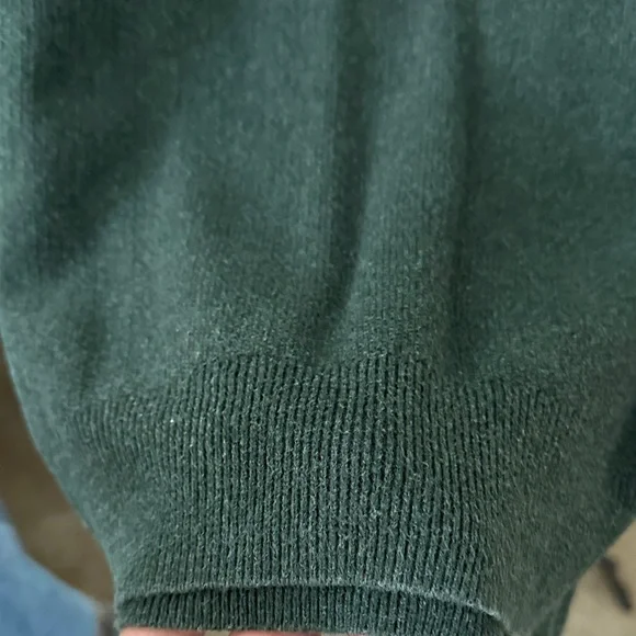 Jos. A. Bank Dark Green Crewneck Sweater - Picture 6 of 8